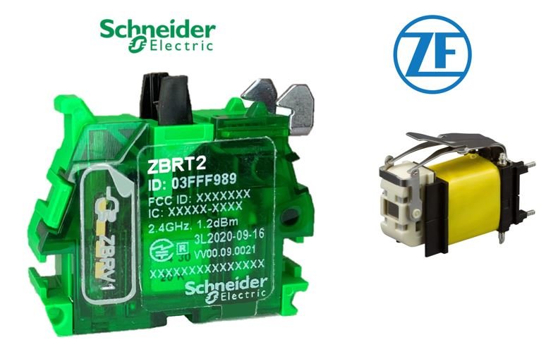 Der ZF Energieautarke Funkschalter bereichert innovative Steuergeräte von Schneider Electric
